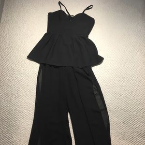 Black jumpsuit